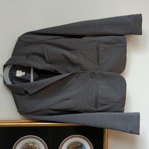 LC LAUREN CONRAD Gray Blazer Size 4 Office Work Formal
